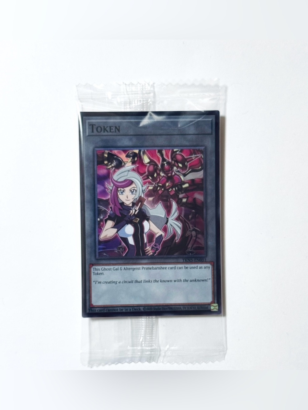 Yugioh Token - Ghost Gal & Altergeist Primebanshee TKN5-EN051 Factory Sealed
